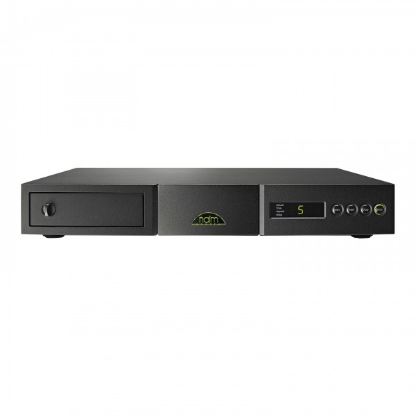 Naim CD5SI High End CD Player, Black Front View