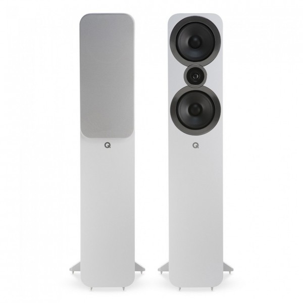 Q Acoustics Q 3050i Floorstanding Speaker (Pair), Arctic White