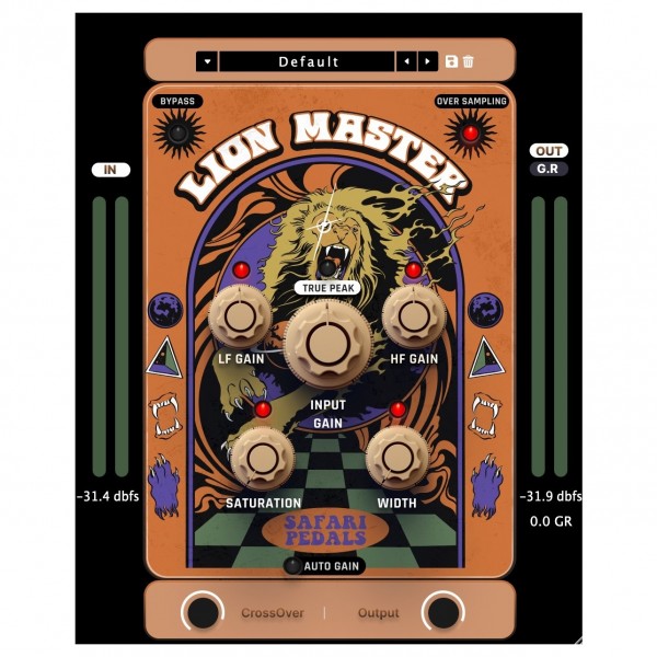 Safari Pedals Lion Master