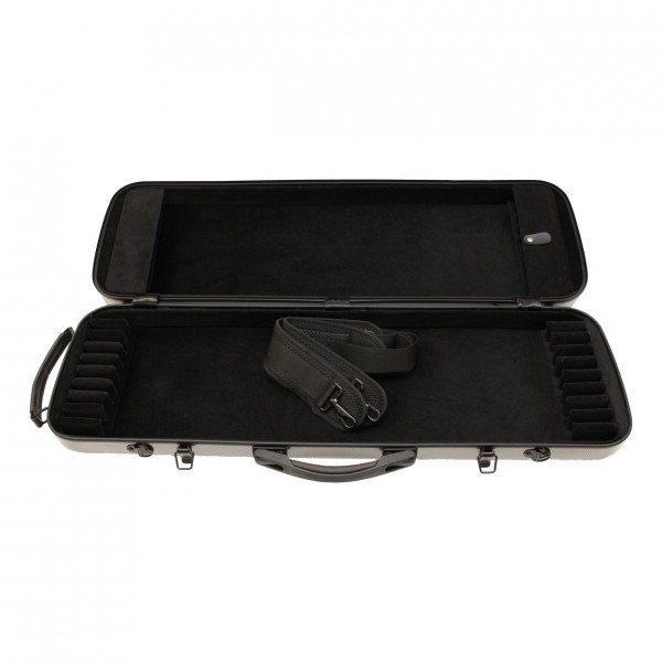 GSJ Polycarbonate Case for 20 Violin, Viola and Cello Bows