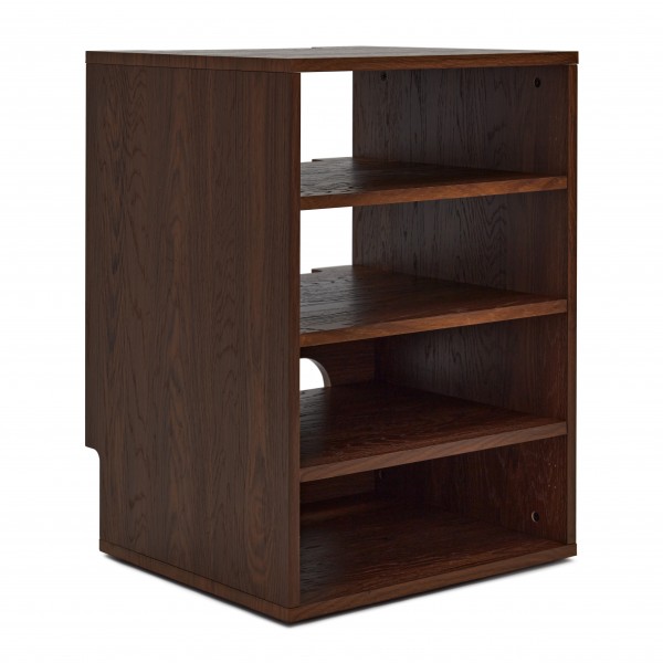 AVCOM Hifi Cabinet 4 Shelf, Walnut