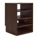 AVCOM Hi-Fi Cabinet 4 Shelf, Walnut