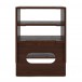 AVCOM Hifi Cabinet 4 Shelf, Walnut