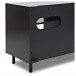 AVCOM Large TV Cabinet, Black