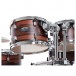 Pearl Decade Maple 22'' Am Fusion Shell Pack, Matte Dark Walnut - Mid Tom