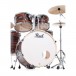 Pearl Decade Maple 22'' Am Fusion Shell Pack, Matte Dark Walnut - Bass Drum