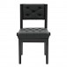 Adjustable Piano Chair, Gloss Black