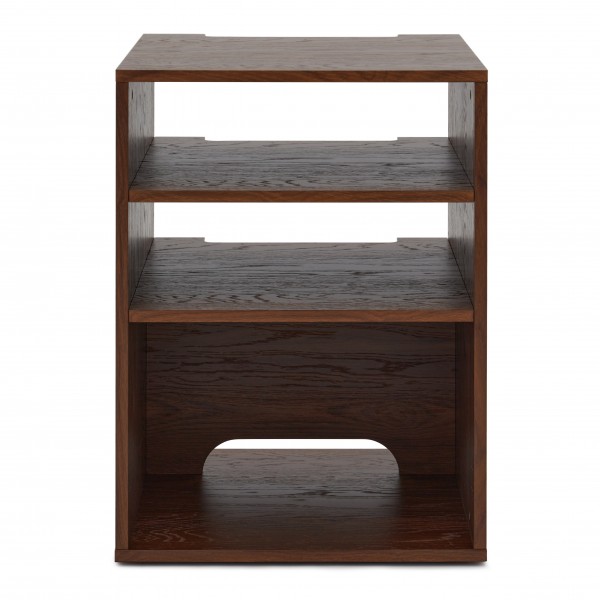 AVCOM Hifi Cabinet, 3 Shelf, Walnut