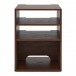 AVCOM Hifi Cabinet, 3 Shelf, Walnut