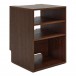 AVCOM Hi-Fi Cabinet, 3 Shelf, Walnut