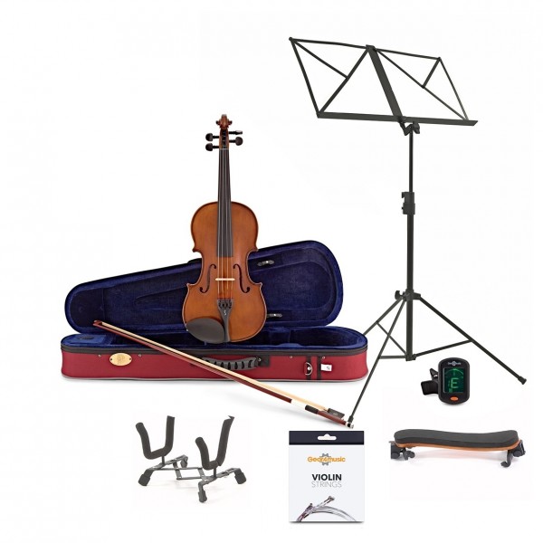 Stentor Student 2 Violin Outfit, Full Size and Accessories Bundle