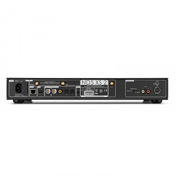 Naim ND5 XS 2 Network Music Streamer, Black Back View