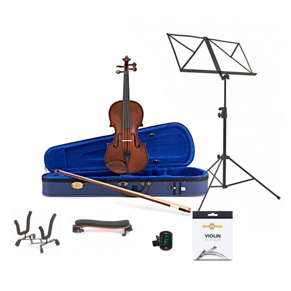 Stentor Student 1 Violin Outfit, Full Size and Accessories Bundle