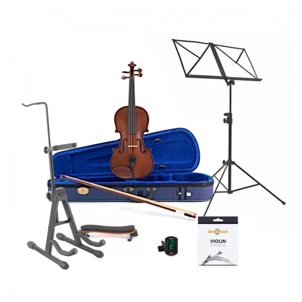 Stentor Student 1 Violin Outfit, Full Size and Accessories Bundle