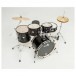 Tamburo T5 Dark Edition 22'' 5pc Drum Kit, Black - Top