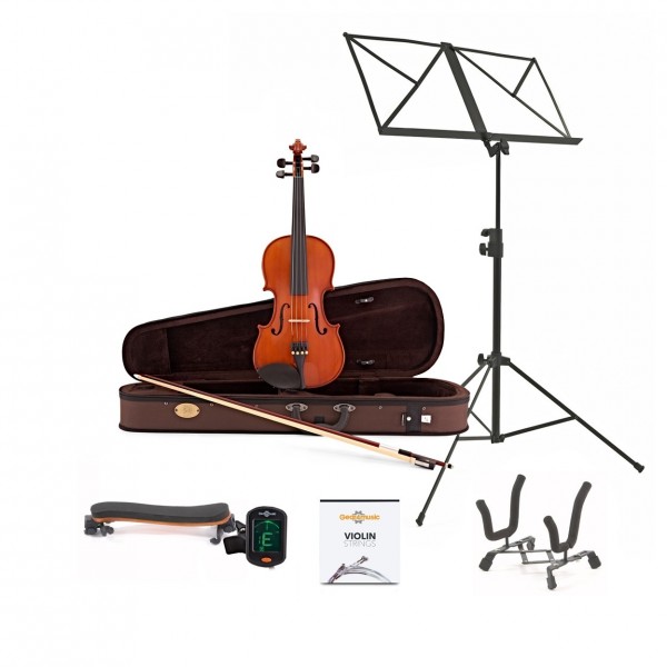 Stentor Student Standard Violin Outfit, Full Size and Accessories Bundle