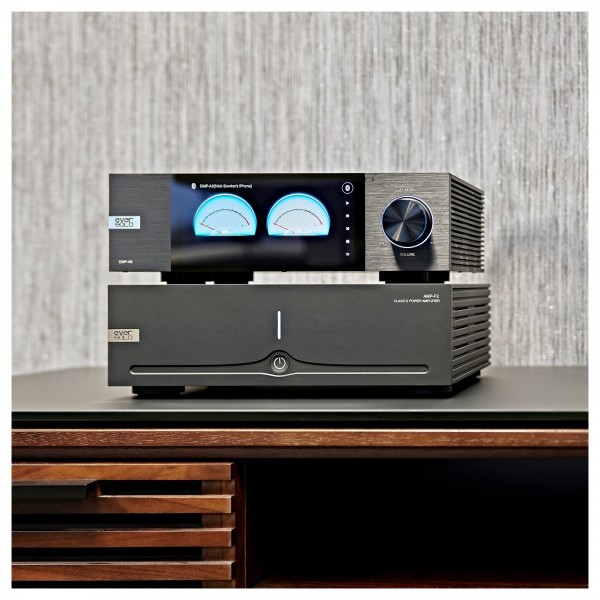 Eversolo DMP-A6 and AMP-F2 Power Amplifier - lifestyle