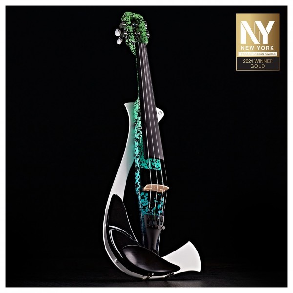 G4M Solus Electric Violin, Azurite Mist