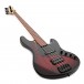 Sandberg California II TM Super Light 4-String Bass, Redburst Matte