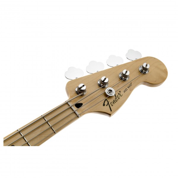 Fender Standard Jazz Bass MN, Lake Placid Blue Headstock