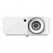 Optoma UHZ66 4K UHD Laser Projector, White Front View