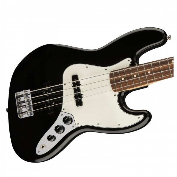 Fender Standard Jazz Bass, Pau Ferro, Black Body