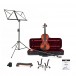 Primavera 200 Antiqued Violin Outfit, Full Size and Accessories Bundle