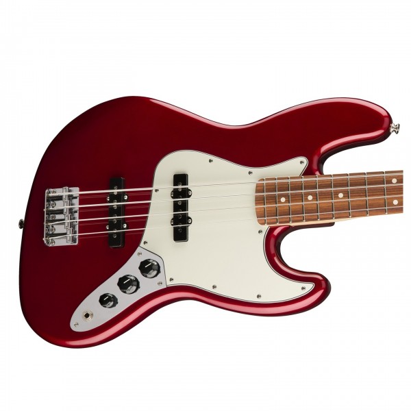 Fender Standard Jazz Bass, Pau Ferro, Candy Apple Red Body