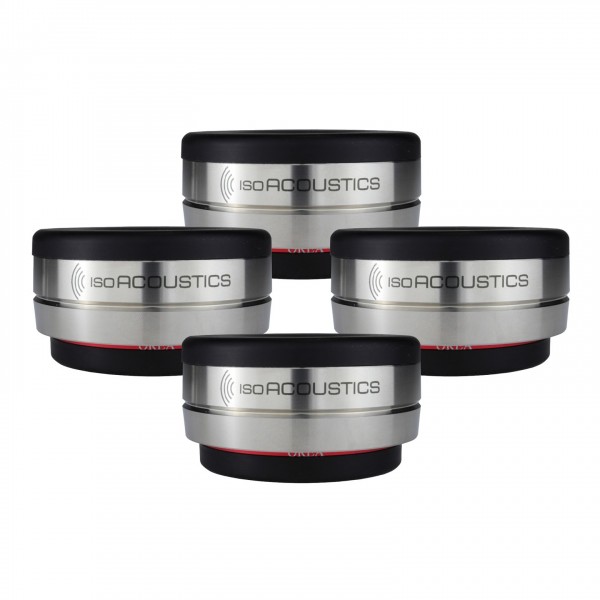 IsoAcoustics OREA Bordeaux Equipment Isolation Puck (Pack of Four)