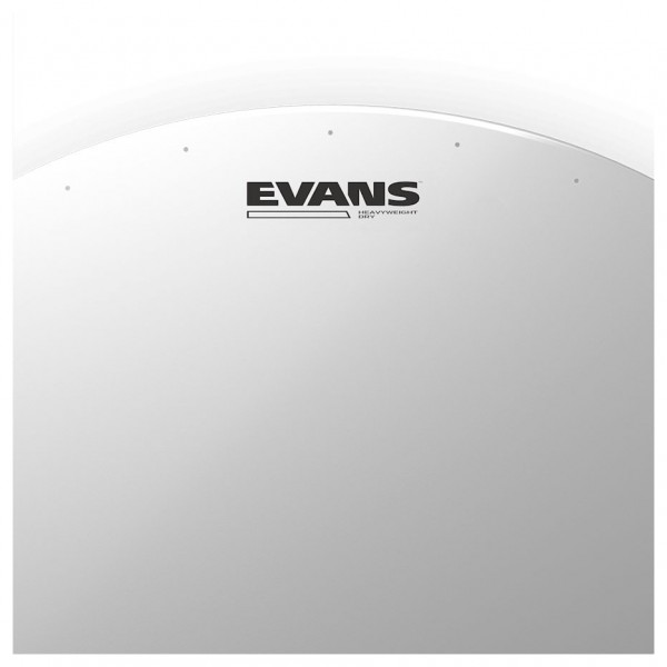 Evans Heavyweight Dry Snare Drum Head, 13" - Logo
