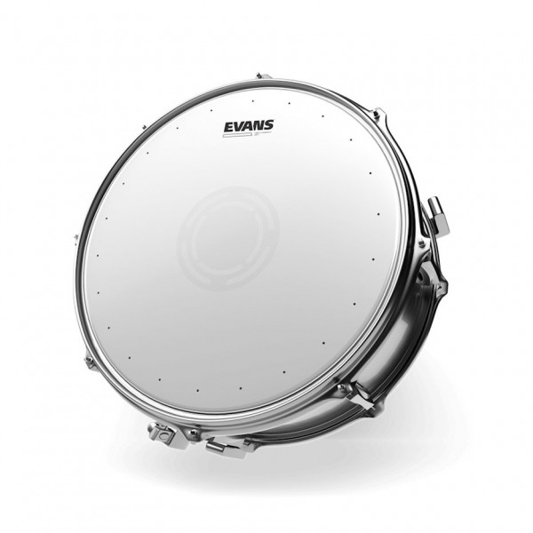 Evans Heavyweight Dry Snare Drum Head, 13" - Drum Example