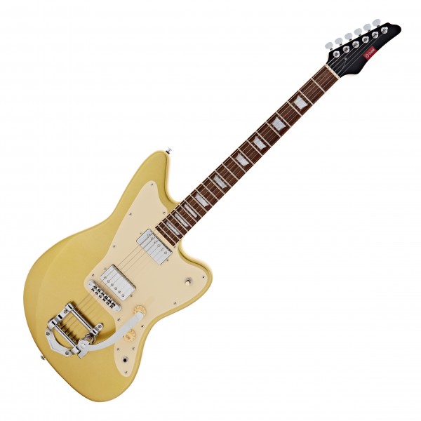 G4M 638 TM Electric Guitar, Gold Sparkle