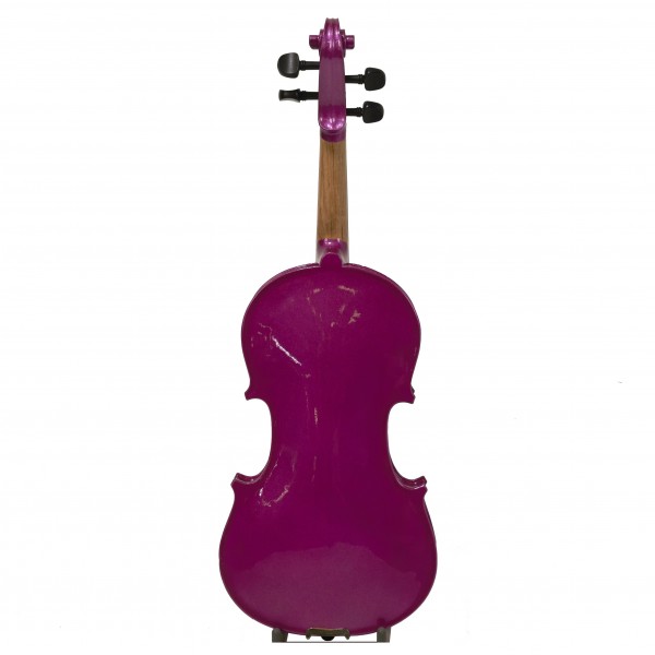 Gear4music Violon Violet 1/2 Taille Avec Archet Et Étui - Pour Enfants 7-10 Ans