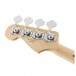 Fender Standard Jazz Bass, Pau Ferro, Lake Placid Blue Headstock Back