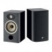 Focal Aria Evo X N1 Bookshelf Speakers (Pair), Black Front View