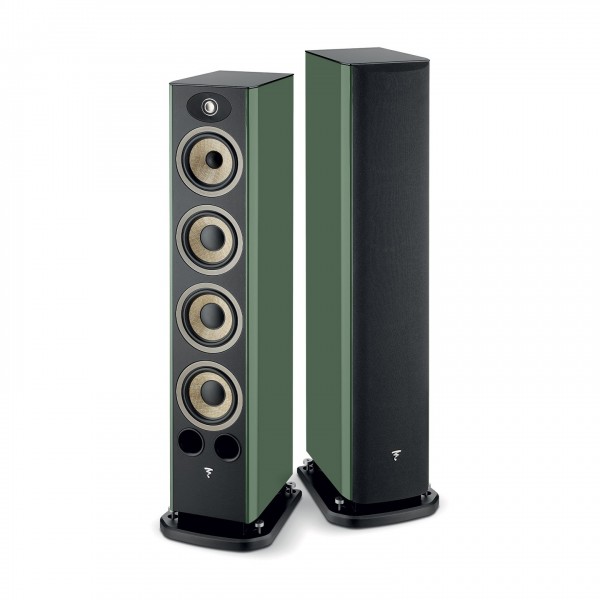 Focal Aria Evo X N3 Floorstanding Speakers (Pair), Moss Green