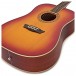 Washburn Harvest D7S Acoustic, Antique Cherry Sunburst