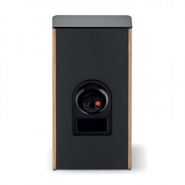 Focal Aria Evo X N1 Bookshelf Speakers (Pair), Prime Walnut Back View