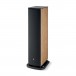 Focal Aria Evo X N4 Floorstanding Speaker, Prime Walnut with grille attached