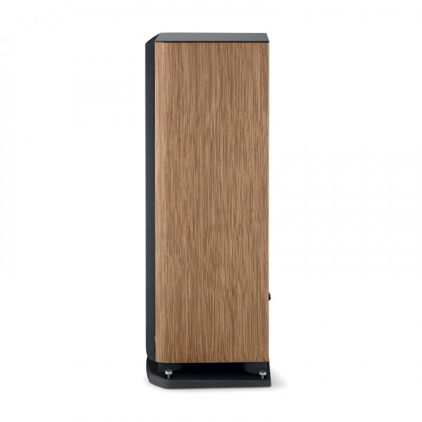 Focal Aria Evo X N4 Floorstanding Speaker, Prime Walnut side view