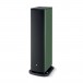 Focal Aria Evo X N4 Floorstanding Speaker, Moss Green with grille attached