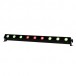 ADJ UBL9H Hex LED Bar - On, Multicolour 1