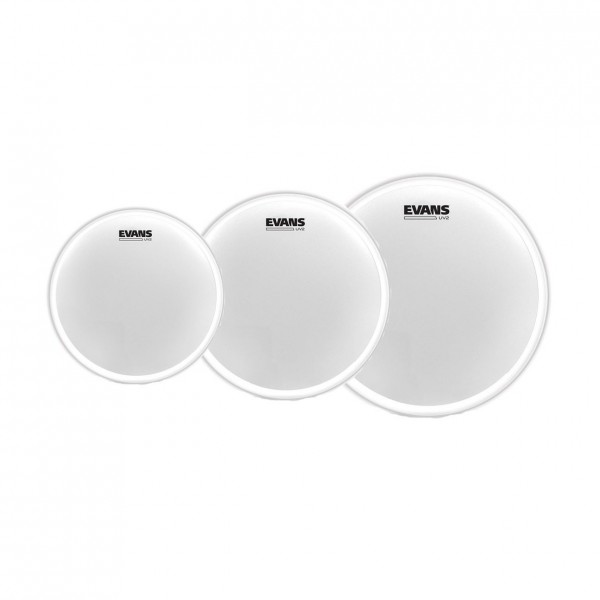 Evans UV2 Coated Standard Tom Pack 12", 13", 16" Heads