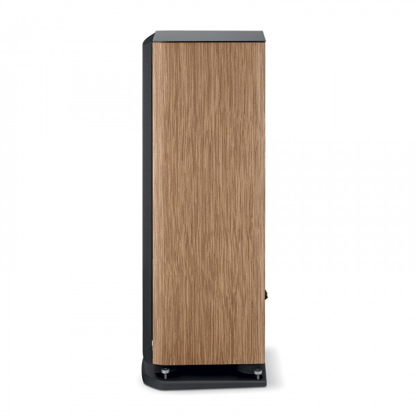Focal Aria Evo X N2 Floorstanding Speakers (Pair), Prime Walnut Side View