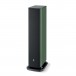 Focal Aria Evo X N2 Floorstanding Speakers (Pair), Prime Moss Green Front View (with grille)