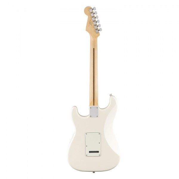 Fender Standard Stratocaster HSS Electric Guitar, PW, Arctic White