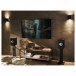 Marantz Model M1 Streaming Amplifier - Home entertainment lifestyle setup with Bowers & Wilkins 606 S2 Bookshelf Speakers