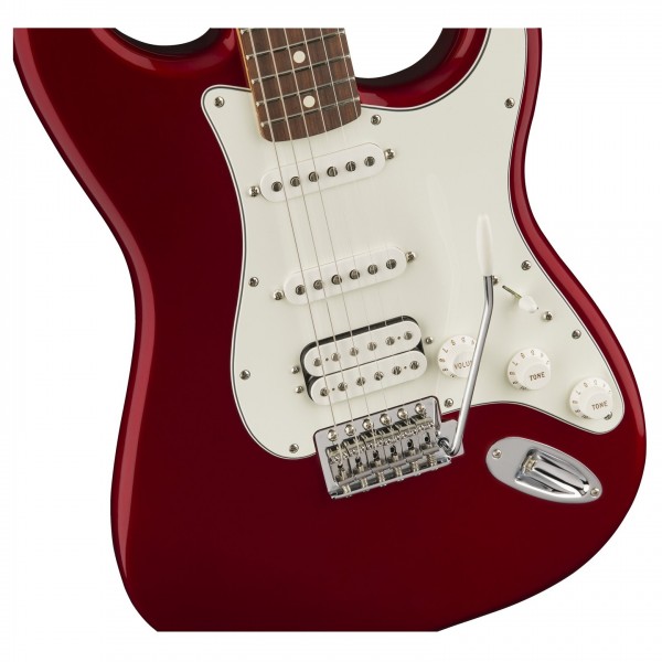 Fender Standard Stratocaster HSS PW, Candy Apple Red at Gear4music