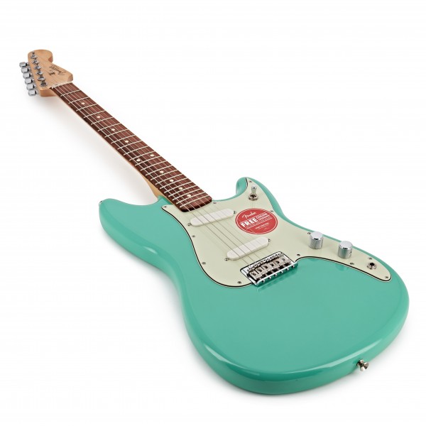 Fender Player Duo Sonic PF, Sea Foam Green | Gear4music