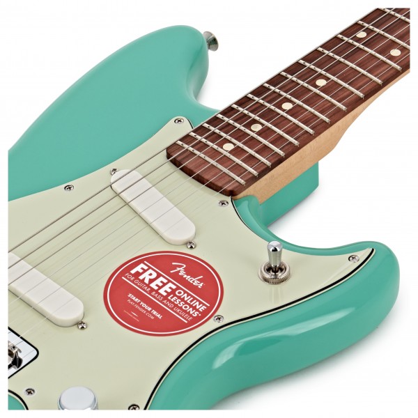 ギター Fender Player Duo Sonic Sea Foam Green Fender / Player Duo Sonic Pau Ferro Fingerboard Seafoam